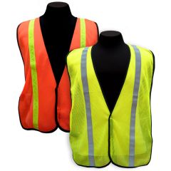 Mesh Safety Vest w/ Reflective – Lime