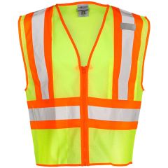 ANSI Class II Safety Vest - Lime - Front