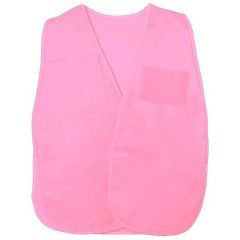 Incident Command Vest (Polyester) Pink - Front