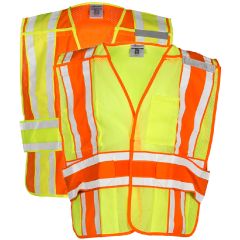4 Season Mesh Vest - Lime - Front
