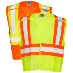 ANSI Class II Breakaway Vest - Lime