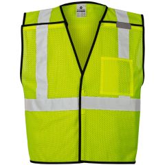 Kishigo Economy ANSI Class 2 Mesh Breakaway Safety Vest with Pocket