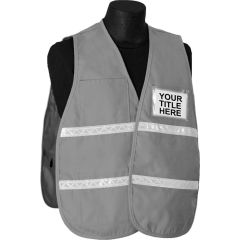 Incident Command Vest (PolyCotton) - Gray - Item # 2515