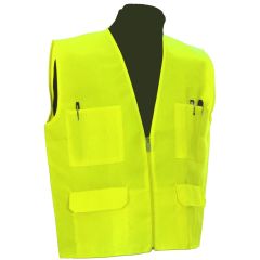 Safety Vest w/o Reflective Stripes - Lime