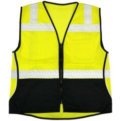 FM410 Black Series Mesh FR Vest - Front