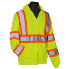 ANSI Class 3 Hooded Sweatshirt - Front