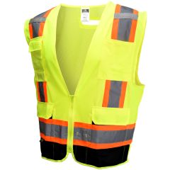 Radians - ANSI Class 2 Black Bottom Surveyor Vest