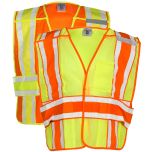 4 Season Mesh Vest - Lime - Front