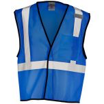 Kishigo Enhanced Visibility Single Pocket Mesh Vest (12 Colors)