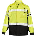 ML Kishigo Lime & Black Limited Edition Black Series 2 in 1 Jacket