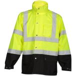RWJ102 LIME Rain Jacket
