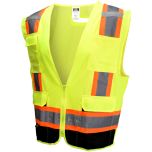 Radians - ANSI Class 2 Black Bottom Surveyor Vest