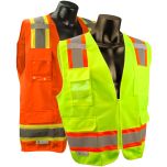 ANSI Class II Vest w/ Contrasting Stripes